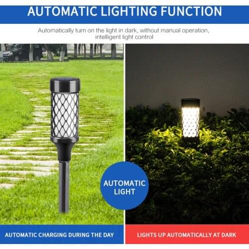 10LED Solar Garden Light Lawn Lamps Pathway Lights Outdoor Waterproof Solar For Garden Landscape Path Yard Patio Driveway