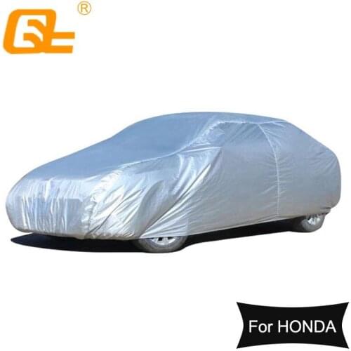 190T Waterproof Full Car Covers Outdoor sun uv protection dust rain snow protective for Honda odyssey accord city crv fit