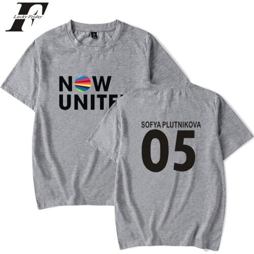 2020 Kpop Now United Russian Sofya Plotnikova 05 T Shirt Unisex Harajuku Tops Summer Tees Print Piece Men/women Short Sleeve