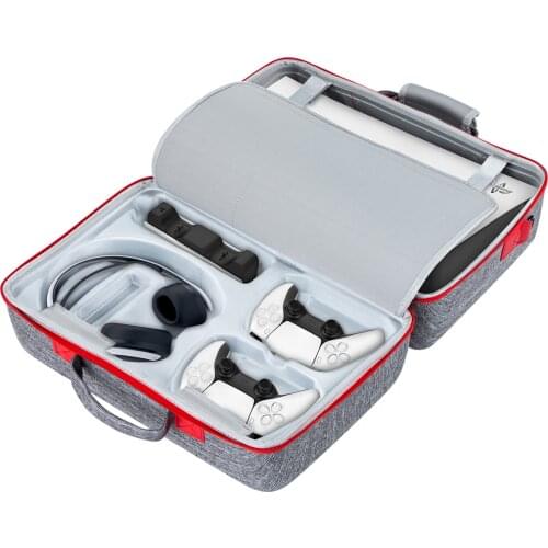 2021 Waterproof EVA Hard Storage Bag Carrying Case Complete storage box For PS5 Console Playstation 5 Ps5 Accessories