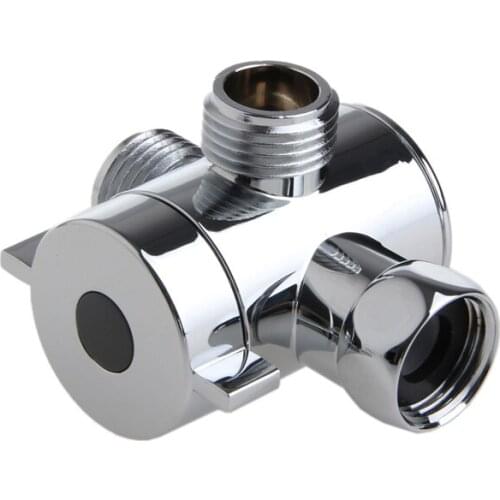 3 Way T-adapter Valve For Toilet Bidet Shower Head Diverter Valve 1/2 Inch L4MB
