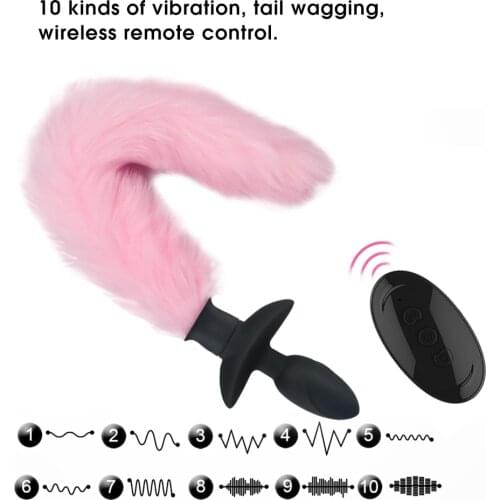 Sex Toys For Women Fast Orgams Swing And Remote Control Fox Tail Anal Plug Powerful Pleasure Bdsm Accessoires Sexuels Vibrators
