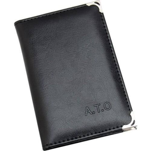 PU Leather Russians Auto Driving Licence Holder DMV Drivers Documents Cover Purse Case Wallet Credit Card ID Card Holders