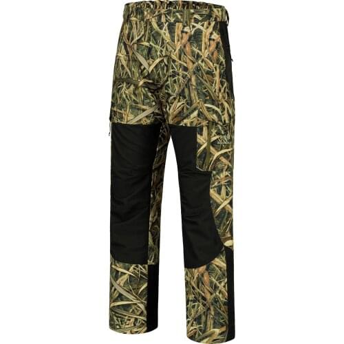 Bassdash Splice Camouflage Hunting Pants for Men Waterproof Fishing Rain Pants Quick Dry