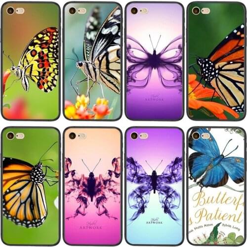 Aliexpress Black Waterproof 3D Bumper Butterfly Picture The For Galaxy A02 A22 A71 A51 A50 A42 A40 A32 A31 A30S A21S A20 A20S