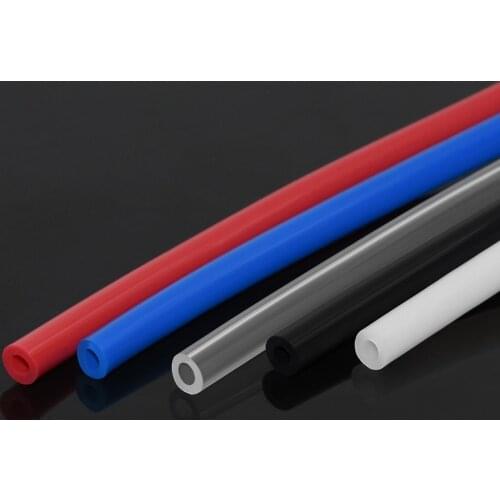 PTFE Tube ID 2mm OD 4mm Clear ptfe PiPe J-head hotend RepRap Rostock Bowden Extruder Throat For 1.75mm filament 3d V5 V6