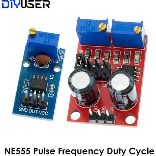 C24 1PCS NE555 adjustable frequency Pulse generator module
