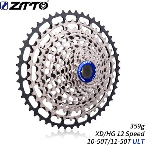 ZTTO Ultimate MTB 12 Speed Cassette 10-50T 11-50T ULT XD Cassette 12speed Compatible HG Hub for GX Eagle M9100 Mountain Bike