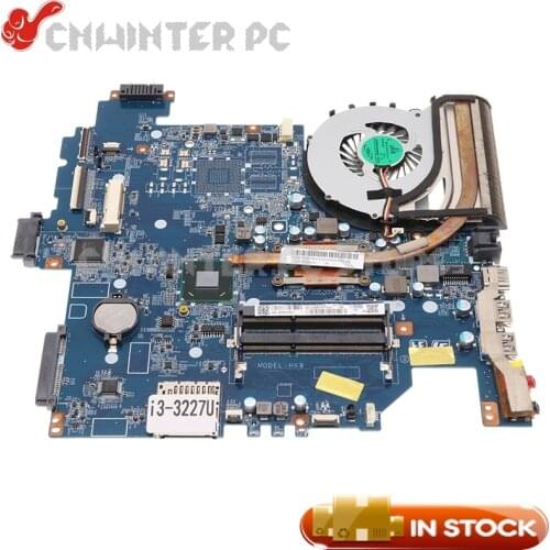 NOKOTION For SONY Vaio SVF15 Laptop Motherboard A1945017A DA0HK9MB6D0 i3-3227U CPU HM76 with Heatsink Cooling Fan
