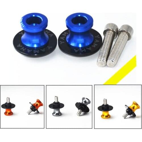Motorcycle starting nail M6 Screws Swingarm Spools Slider CNC For YAMAHA MT-09 MT09 YZF-R1 R3 R6 R25 R6s