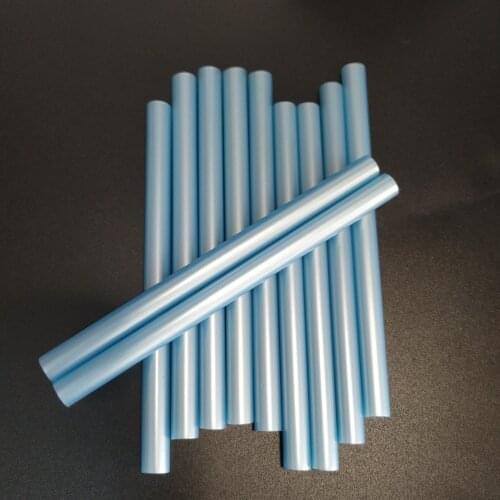 NEW Powder Blue Hot Melt Glue Stick Pink Blue Cherry Powder Pearl Luster Wax, Adhesive For Glue Guns 20pcs 7*100mm