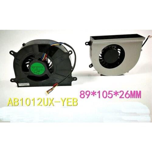 New for Brand New AB1012UX-YEB 10CM12V PWM high air volume notebook fan