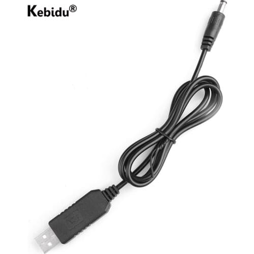 USB Power Boost Line DC 5V to DC 9V / 12V Step UP Module USB Converter Adapter Cable Cord 2.1x5.5mm Plug