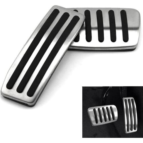 Rubber and Stainless Steel Fuel Car Brake Pedal For Cadillac SRX 2010 2011 2012 2013 2014 2015 2016 Accessories