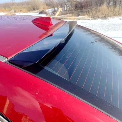 For Chevrolet Cruze Roof Spoiler 2009-2014 Cruze spoiler High Quality ABS Material Car Rear Wing Primer Color Rear Roof Spoiler