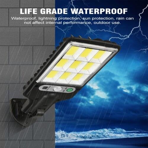 LED Solar Light Pir Motion Sensor Outdoor Solar Street Lights IP65 Waterproof Wall Lamp Motion Sensor Security Garden Lighting