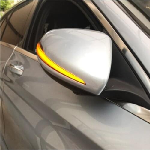 2Pieces For Mercedes Benz C Class W205 E W213 S W222 W217 Dynamic Turn Signal Blinker Sequential Side Mirror Indicator Light