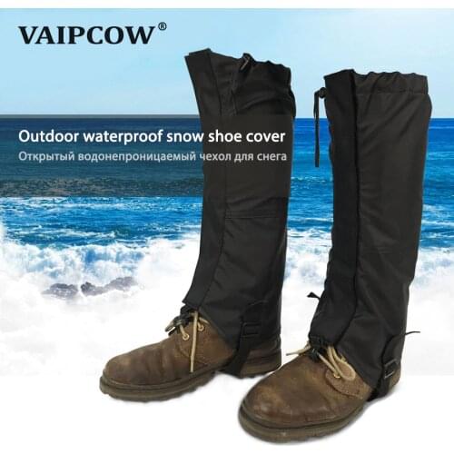 VAIPCOW Leg cover Waterproof Breathable Leggings Outdoor Hiking Hiking Climbing Hunting Trekking Snow Leg Protection Leggings