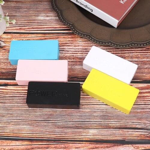 2X 18650 USB Power Bank Battery Charger Case DIY Box For Smart Phone MP3