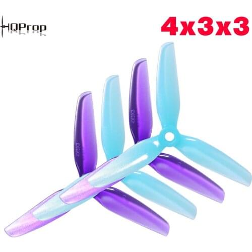 High Quality HQ Prop 4X3X3 4030 4inch 3blade/tri-blade Durable propeller prop for FPV drone part