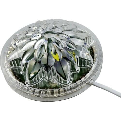 YUNFA USB Mini LED RGB Rotating Disco Light Stage Magic Dall Light Lantern Light Night light