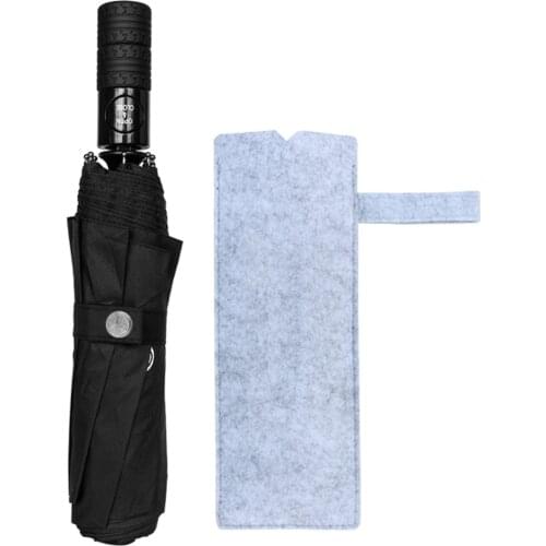 4s shop 105cm umbrella for Mercedes-Benz original installed sun-proof sunshade automatic folding umbrella three-fold umbrella