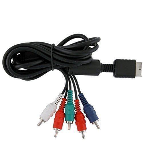 1.8m HD Analog AV Multi Out to Component Cable Cord for Playstation 2 3 Slim for PS2 PS3 TV AV Video-Audio Cable