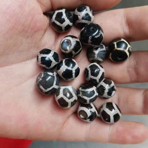 1pcs/lots high quality West Asian inlaid corroded beads loose kralen thread abalorios longevity cuentas Agate Precious natural