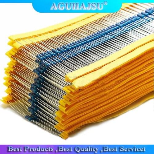 100PCS 120 ohm 1/4W 1% Metal film resistor 0.25W 1/4w resistance