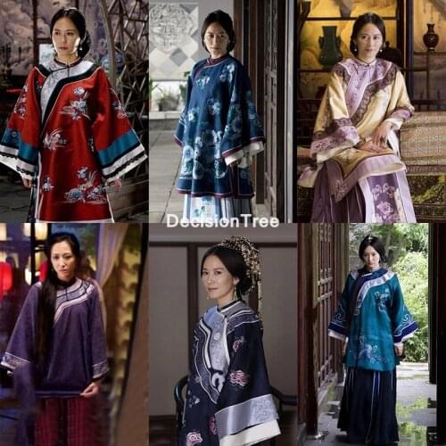 2021 tv play hanfu the merchants of qing dynasty chinese traditional hanfu costume woman ancient dress oriental princess dress