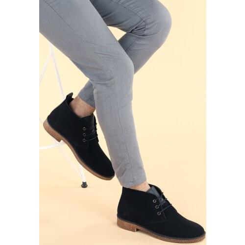 Ayakland 5000 Suede Thermo Bottom Men Lace-Up Boots Shoes