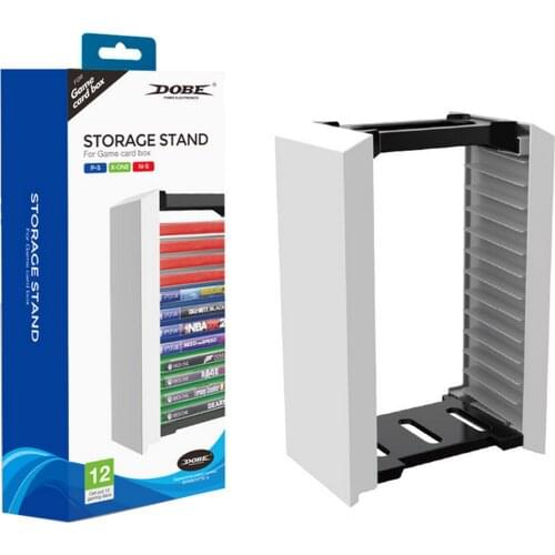 Bevigac 12 slot universal game CD storage tower PS4 ps5 Xbox one ns Nintendo switch game accessories