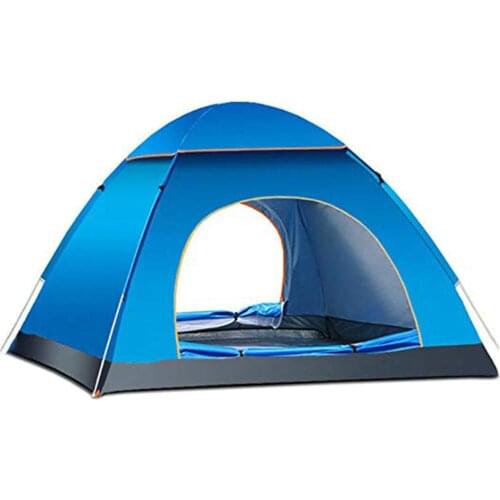 Double Person Camping Tent Waterproof Automatic Pop-up Quick Set Up Outdoor Backpacking Hiking Beach Portable Shelter Tent