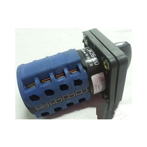 Electric 2 Position 16 Terminals Rotary Cam Changeover Switch 500V 16A