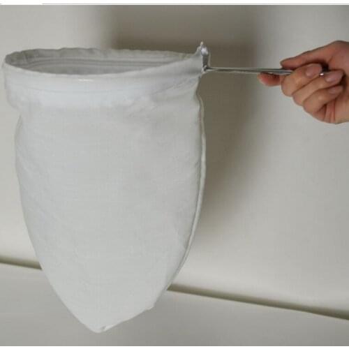 Hong Kong style milk/tea/coffee filter bags with stainless steel handle Kitchen Colanders Strainers