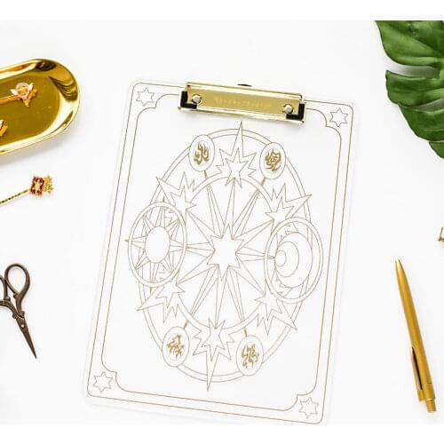 Card captor cardcaptor sakura clear cards Dream Key A4 File folder stationery wands