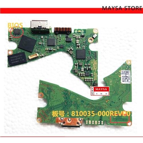 HDD PCB logic board UNLOCK board 2060-810035-000 REV P0 for WD USB 3.0 4TB 5TB hard drive repair data recovery PC3000