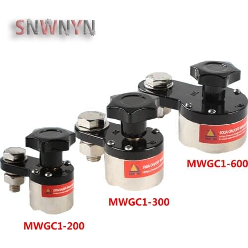 ON/OFF Magnetic Welding Ground Clamp 200/300/600A Neodymium Magnet Magnetic Connector Welding Machine Soldering Grounding Clamp