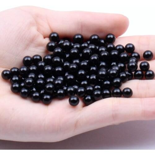 Small Pack 7mm 100pcs Multiple Colors No Hole Round Pearls Imitation Pearls Dresses DIY Jewelry Nail Art Decorations