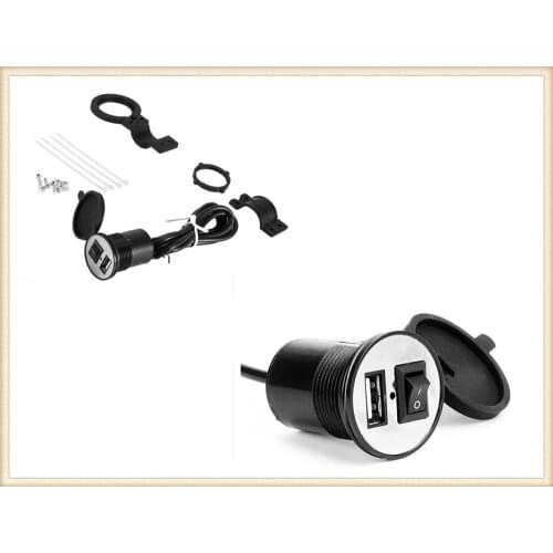 Motorcycle USB mobile phone charger power supply waterproof for Buell 1125CR 1125R M2 Cyclone S1 Lightning Ulysses
