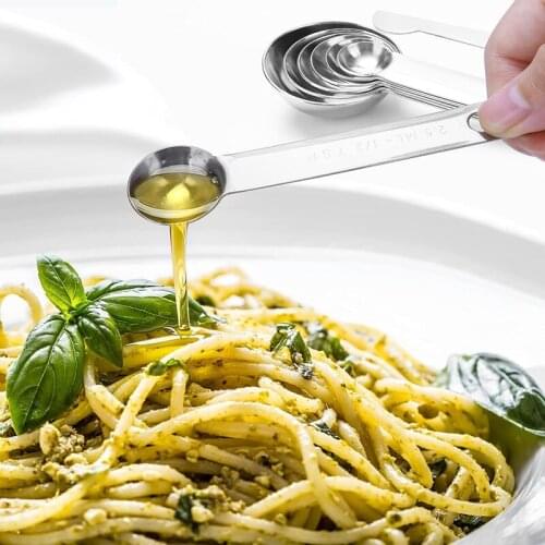 ABZS 13 Piece Measuring Cups and Spoons Set Measuring Cups Set and Measuring Spoons Set 1 Coffee Scoop Clip for Dry