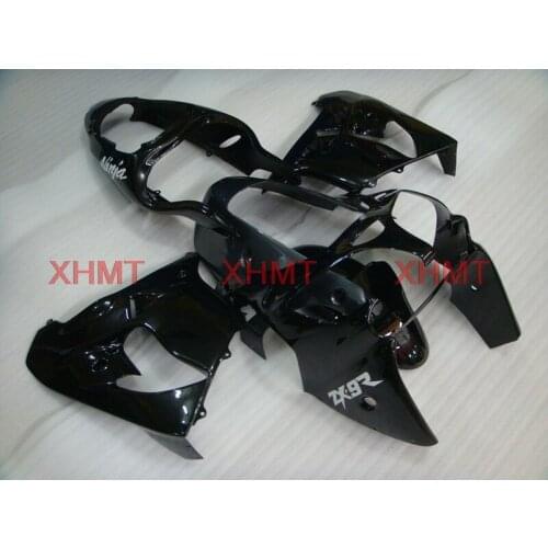 For Zx9r 2000 - 2001 Bodywork Zx-9r 2000 Fairings Zx 9r 01 Black Abs Fairing