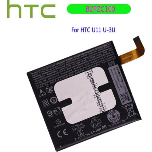 Original 3000mAh B2PZC100 Battery For HTC U-3U U11 Replacement Li-ion Phone Battery