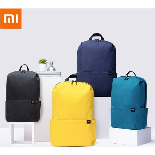 Original Xiaomi Colorful Casual Backpack 7L 10L 20L Mi Leisure Sports Bag Lightweight Urban Unisex Laptop Bag Schoolbag