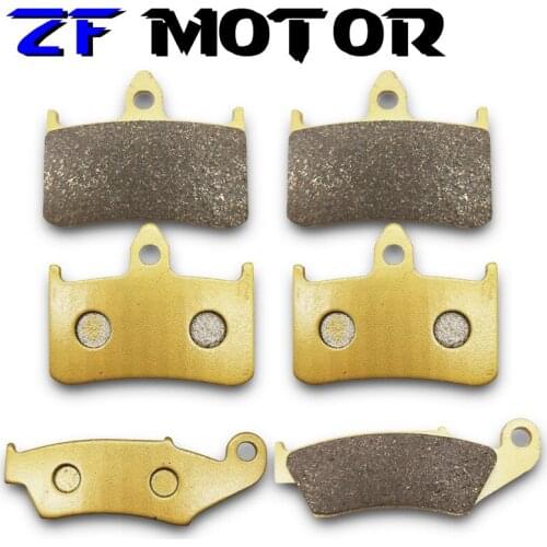 1 Set Motorcycle High Quality Brake Pads Disks Shoes Front And Rear FOR Honda VFR750 VFR400 RVF400 VFR RVF 40 NC30 NC35 Parts