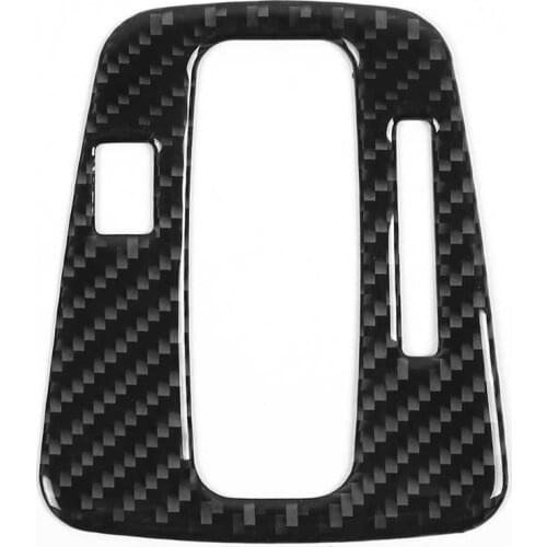 Car Gear Shift Panel Trim Cover Frame Black Carbon Fiber Fits for Honda CRV CR-V 2007 2008 2009 2010 2011 Car Styling