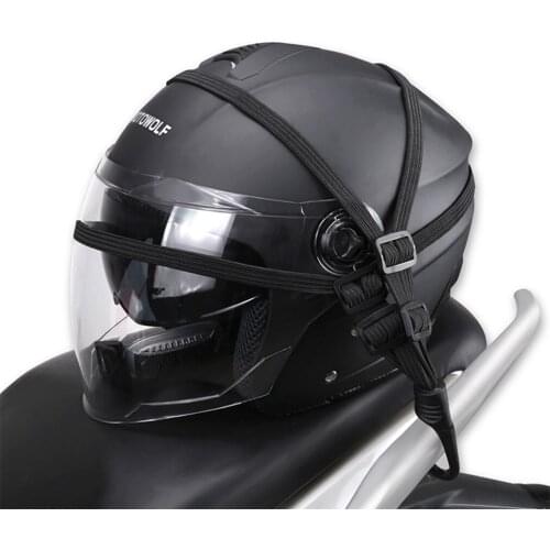 New Motorcycle Hooks Mesh Organizer Holder Luggage Helmet Net for HONDA CBR250R VFR 1200 F ST 1300 Black SpiRit NC750 S X