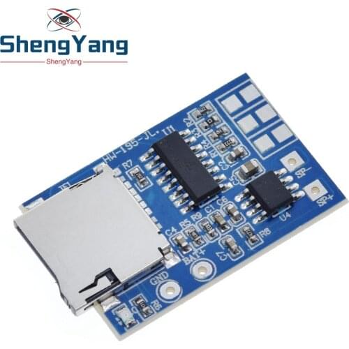 ShengYang 1PCS GPD2846A TF Card MP3 Decoder Board 2W Amplifier Module for Arduino GM Power Supply Module