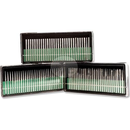 30pcs/set Emery Grinding Needle 3MM Handle Pointed/Round Grinding Rods for Electric Grinder, Engraving Machine