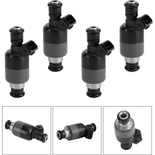 Artudatech 4pcs Fuel Injector Fit for Daewoo Lanos Cielo Corsa 1.5L 1.6L 1999-2002 17103677 FJ10582 25176913